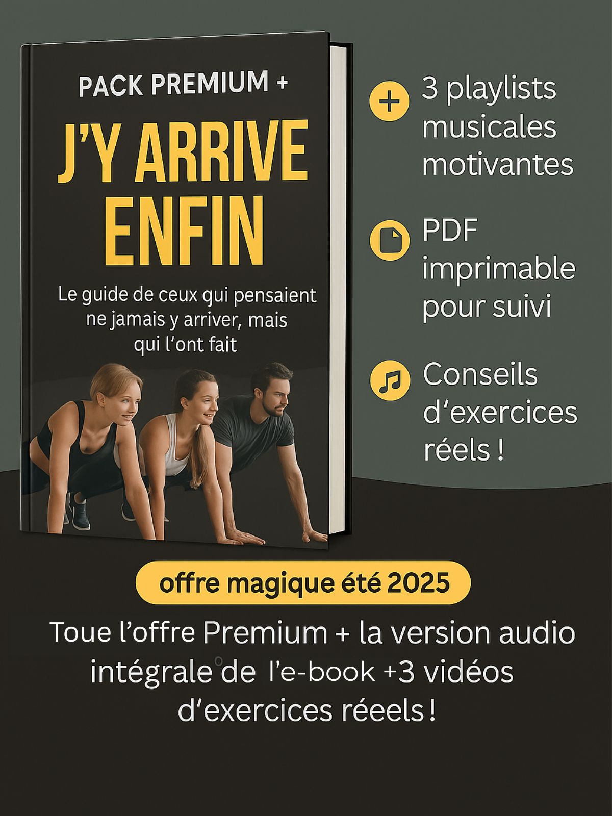 J’y arrive enfin – Le guide de ceux qui pensaient ne jamais y arriver, mais qui l’ont fait